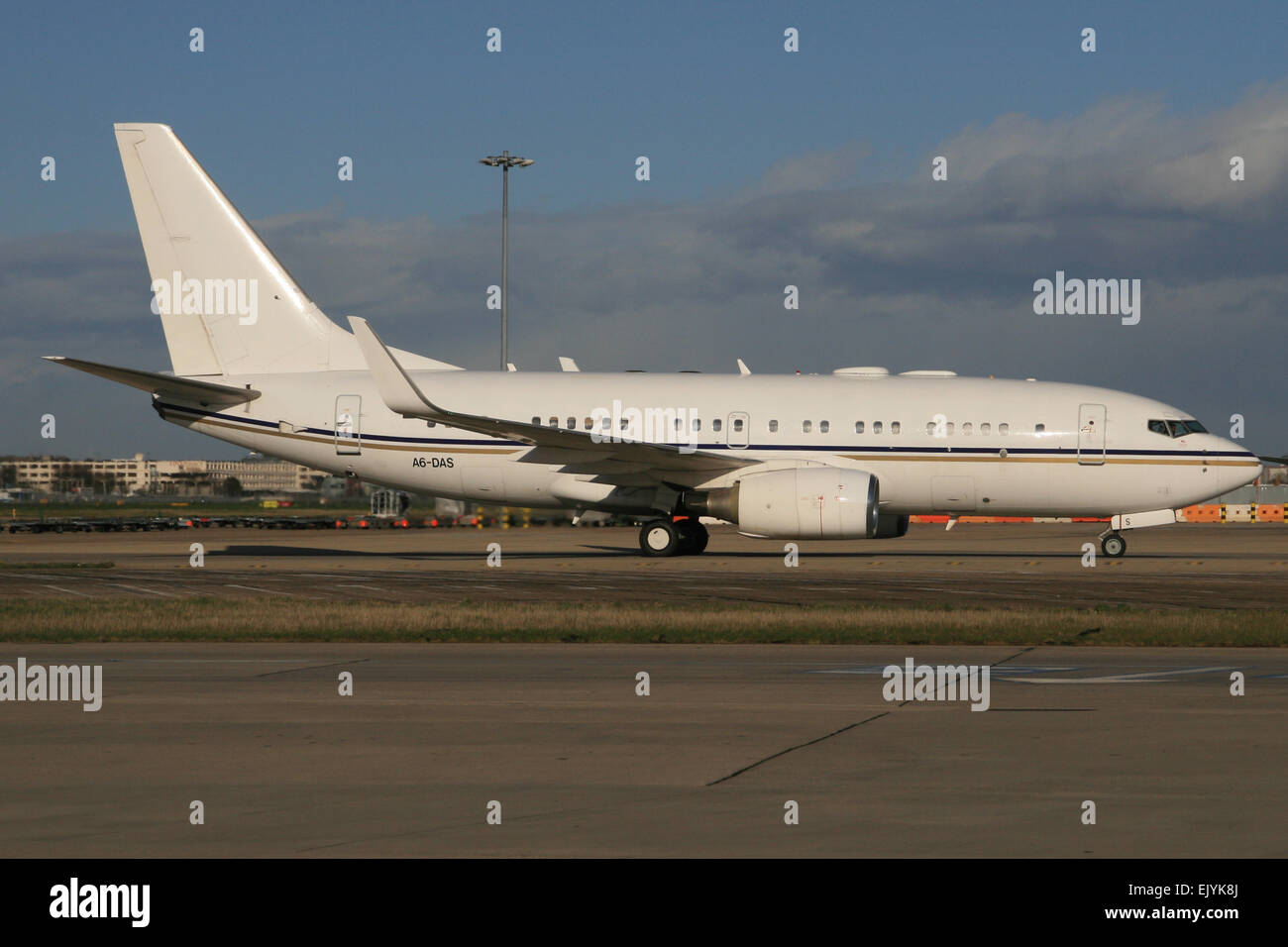 BOEING BBJ Stockfoto