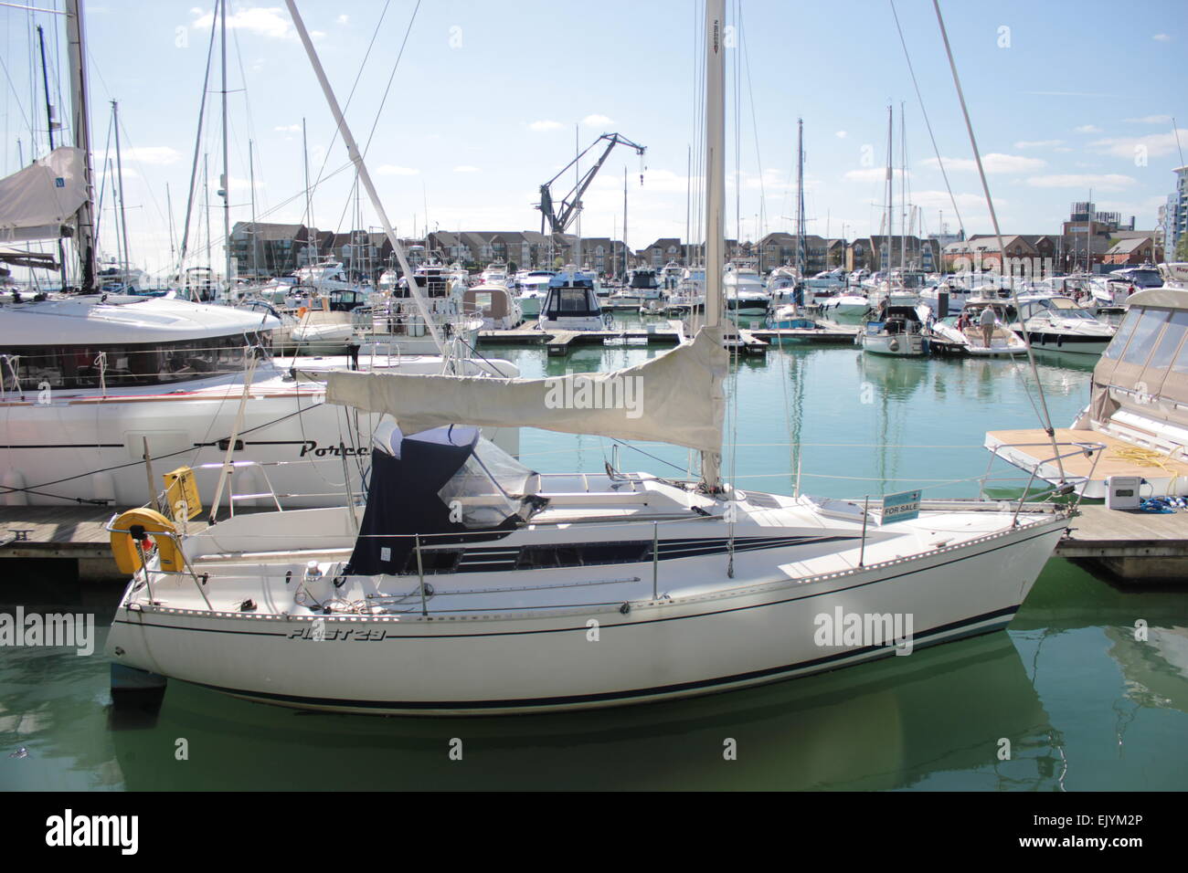 Ocean Village, Southampton, Hampshire, Großbritannien Stockfoto