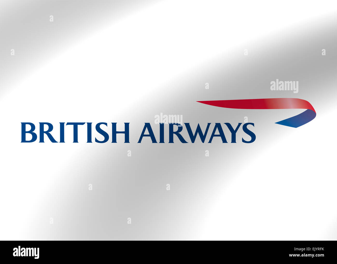 British Airways Logo Symbol Flaggensymbol emblem Stockfoto