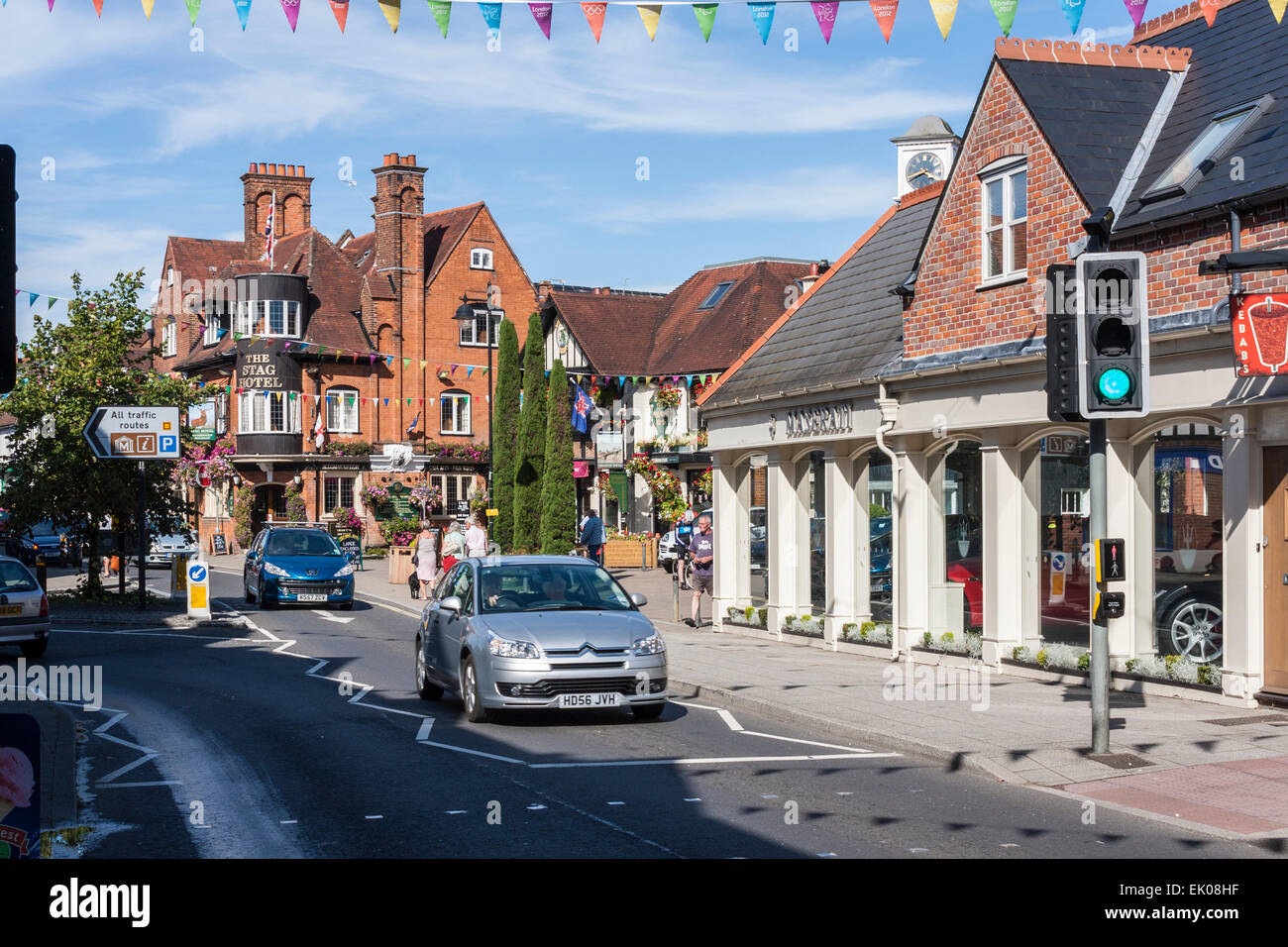 Lyndhurst, Hampshire, England, GB, UK. Stockfoto