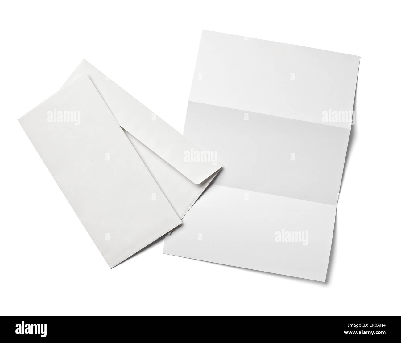 Business Template Umschlag Stockfoto