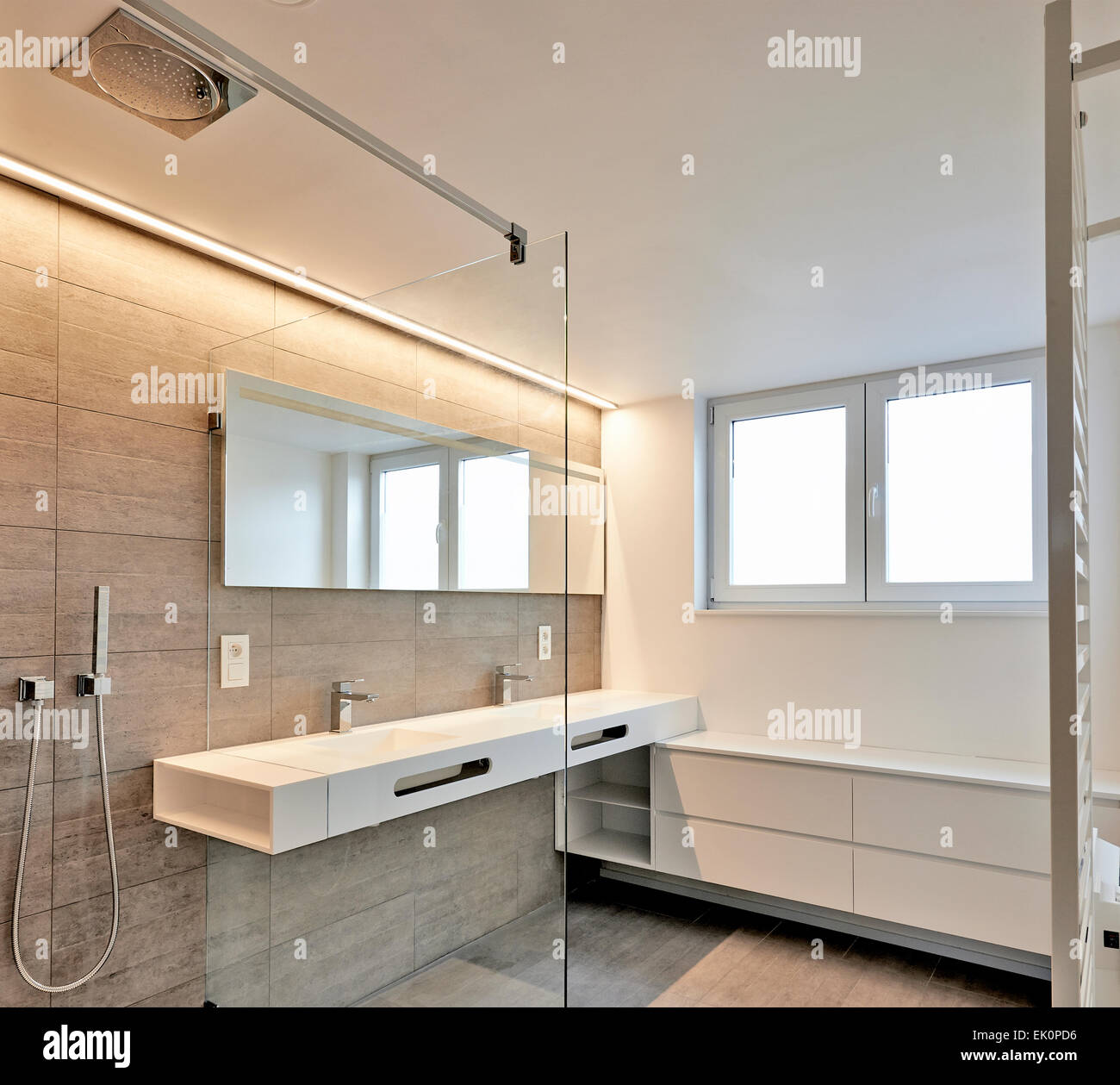 Luxus Badezimmer Immobilien home Stockfoto