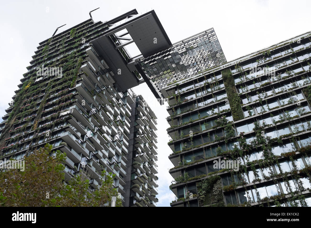 Ein Central Park, Sydney Australien. Architekt: Jean Nouvel. Stockfoto