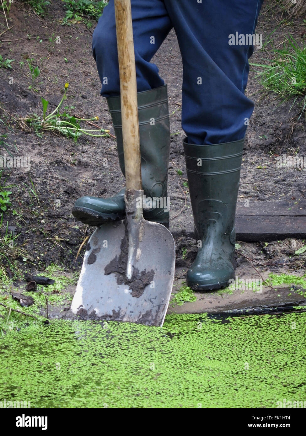 Graben fuß Fotos und Bildmaterial in hoher Auflösung Alamy