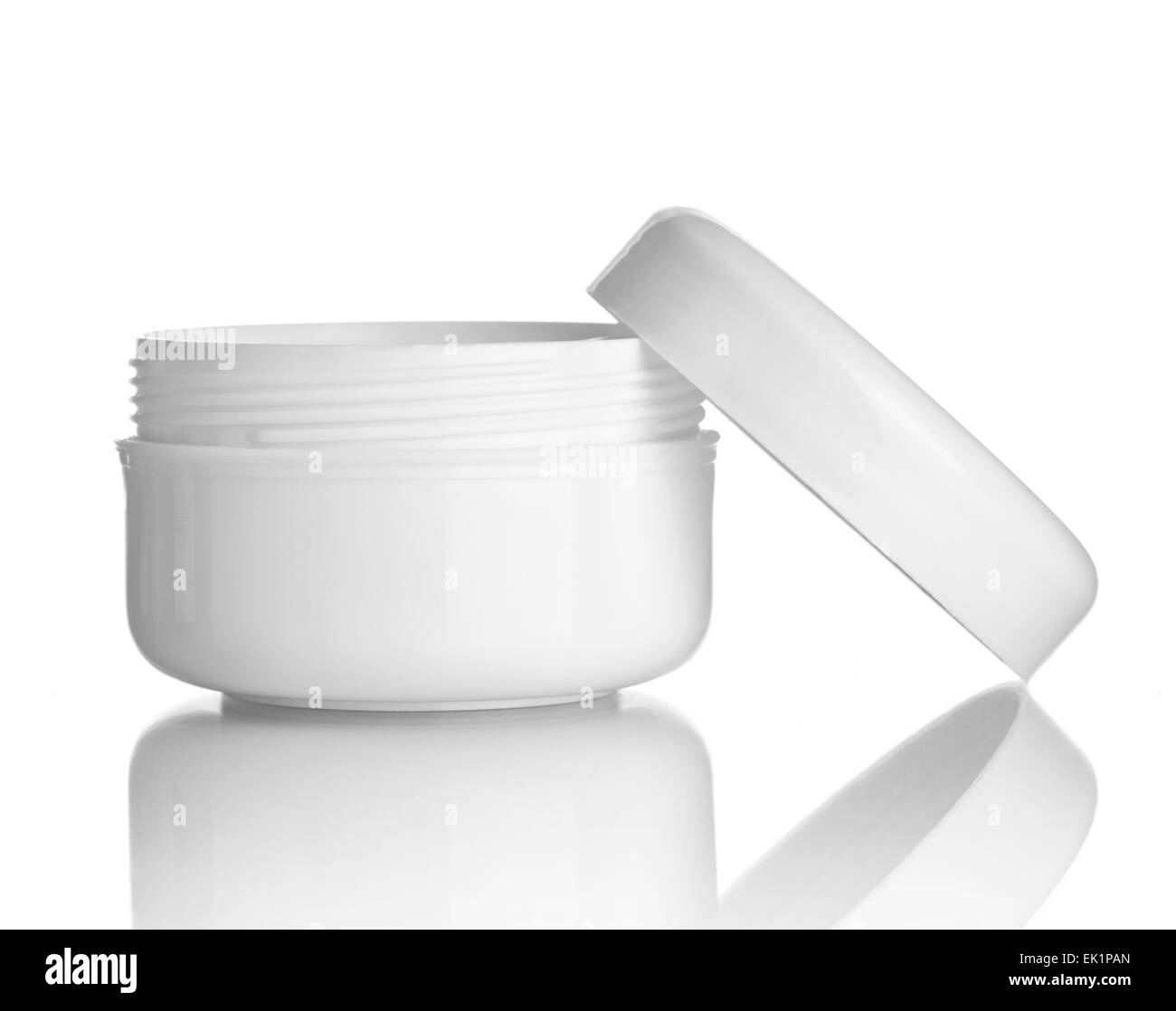 Beauty Creme Dose, Tube und container Stockfoto