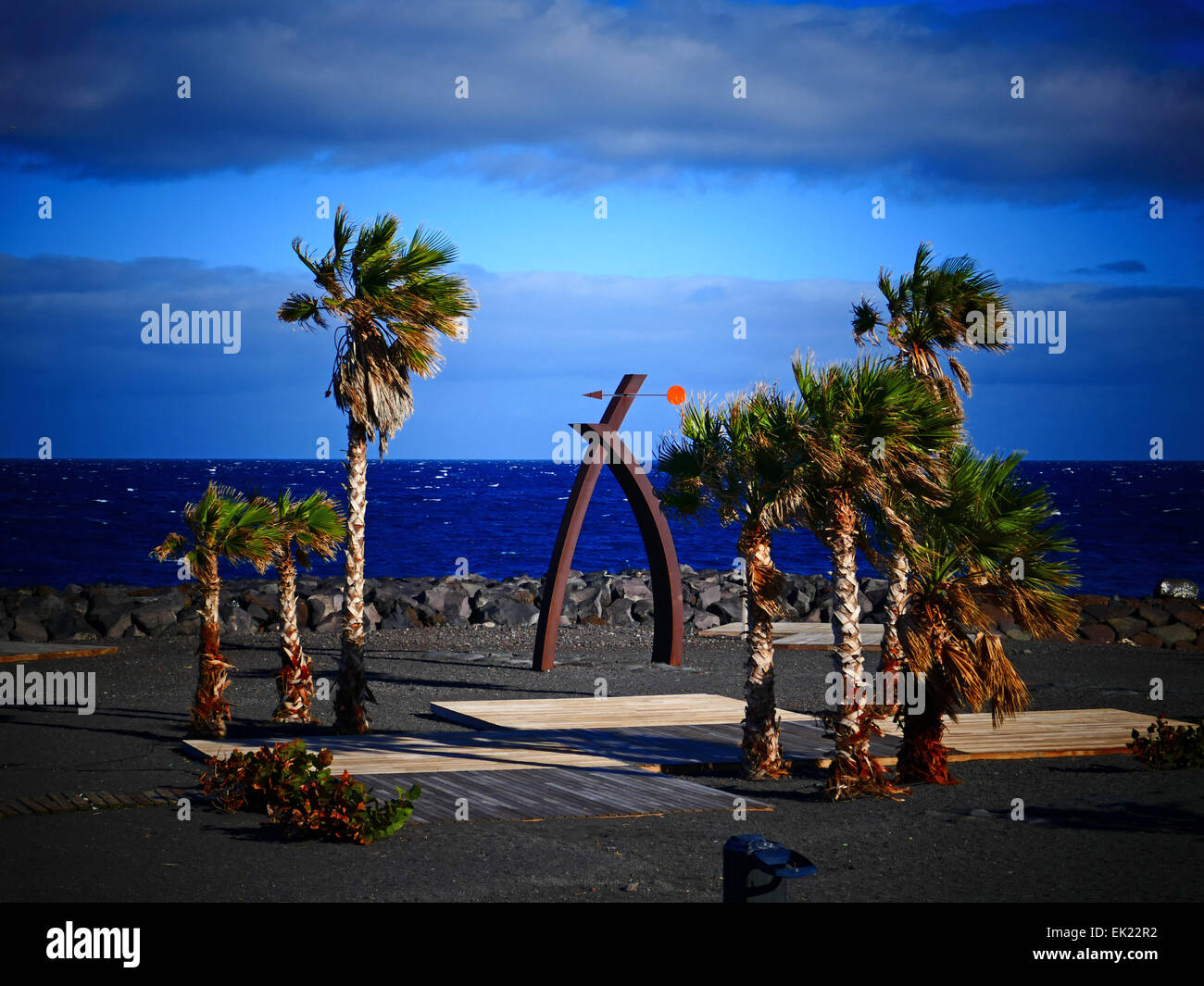 South Coast Strand Teneriffa Insel Kanaren Spanien Stockfoto