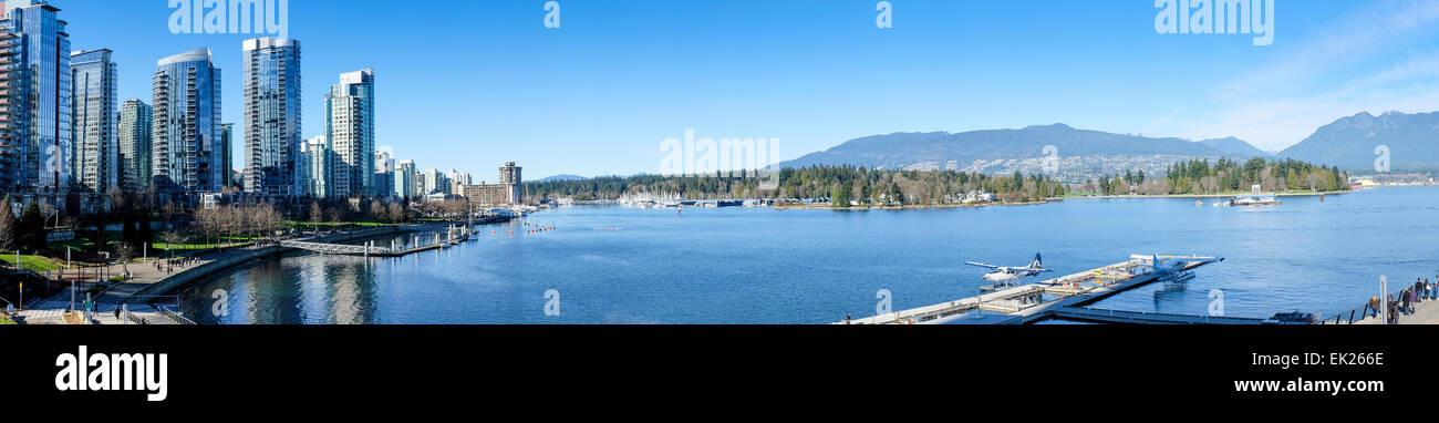 Coal Harbour, Vancouver, Kanada Stockfoto