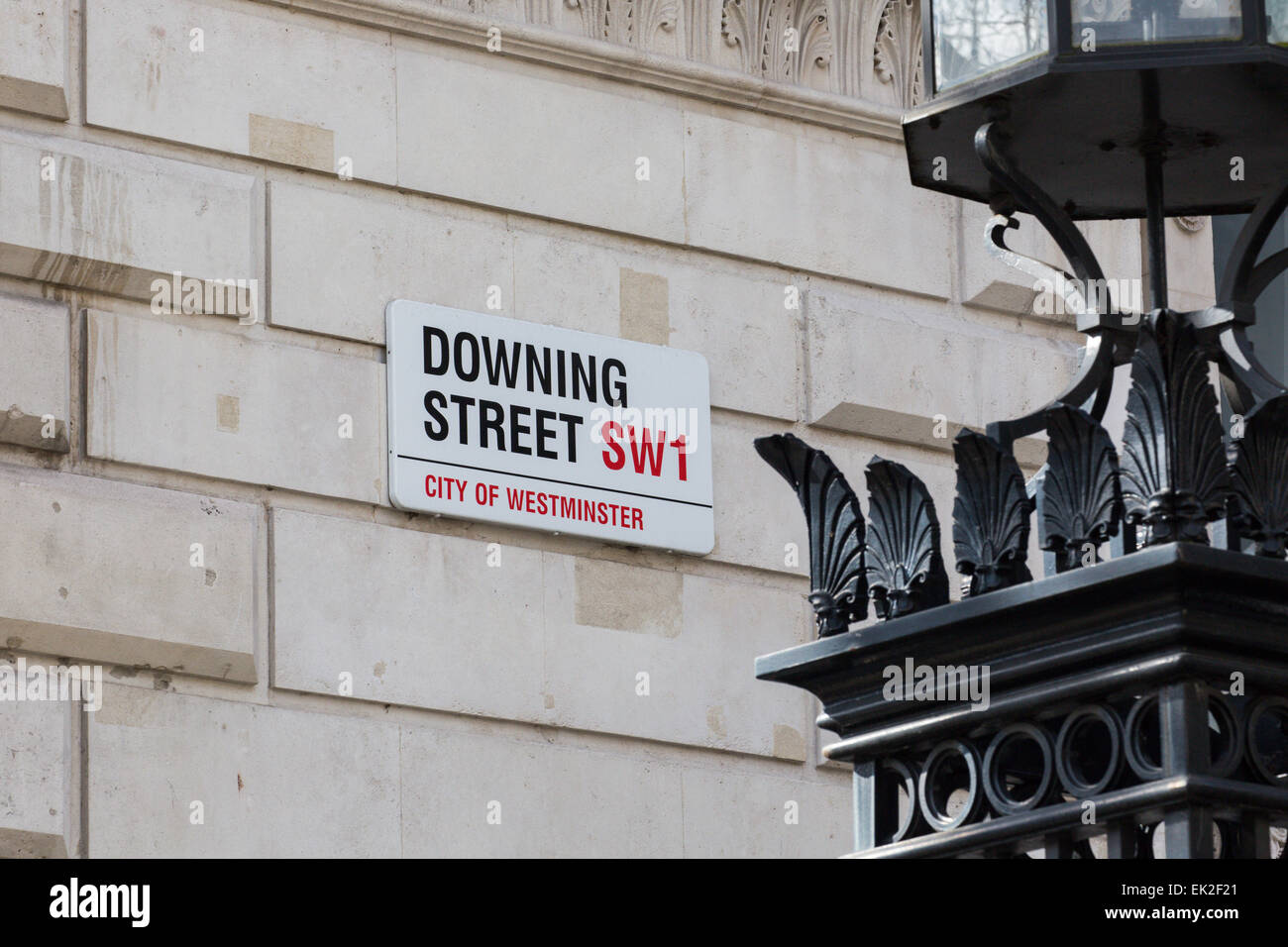 Downing Street, London Stockfoto