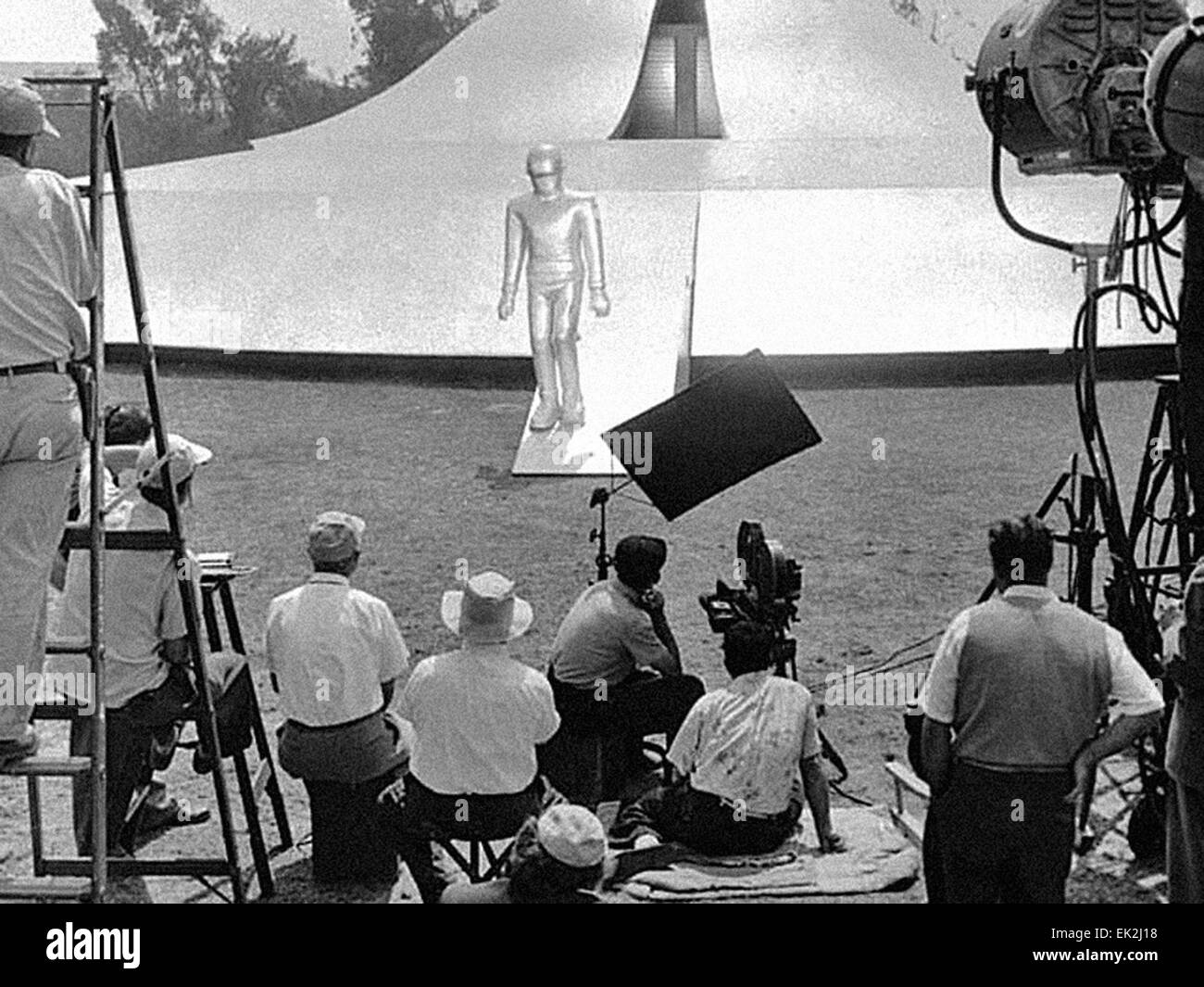 Der Tag, den die Erde Still - Filmplakat Stand Stockfoto