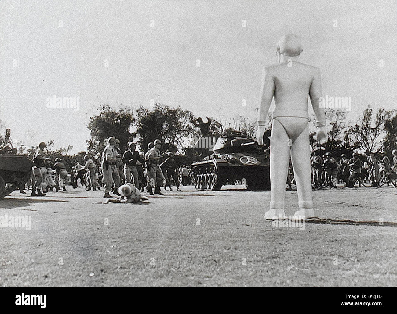 Der Tag, den die Erde Still - Filmplakat Stand Stockfoto