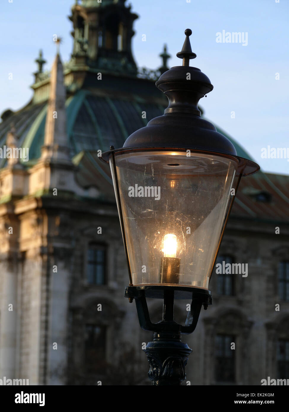 Nostalgische Glühlampe Deutschland München Stockfoto