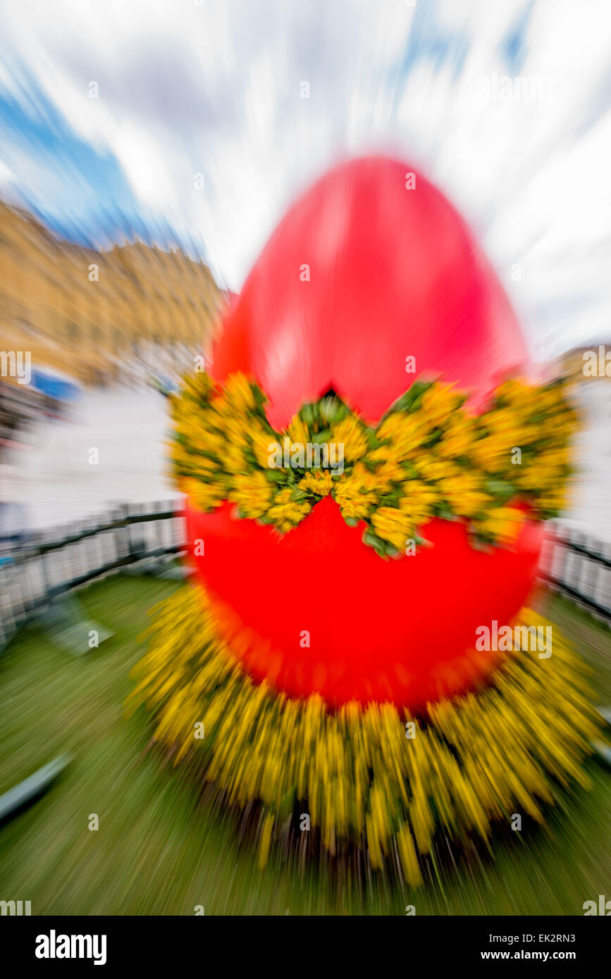 Wien, Schloss Schönbrunn, Ostermarkt, Ostermarkt, Österreich, 13. Bezirk, Schönbrunn Stockfoto