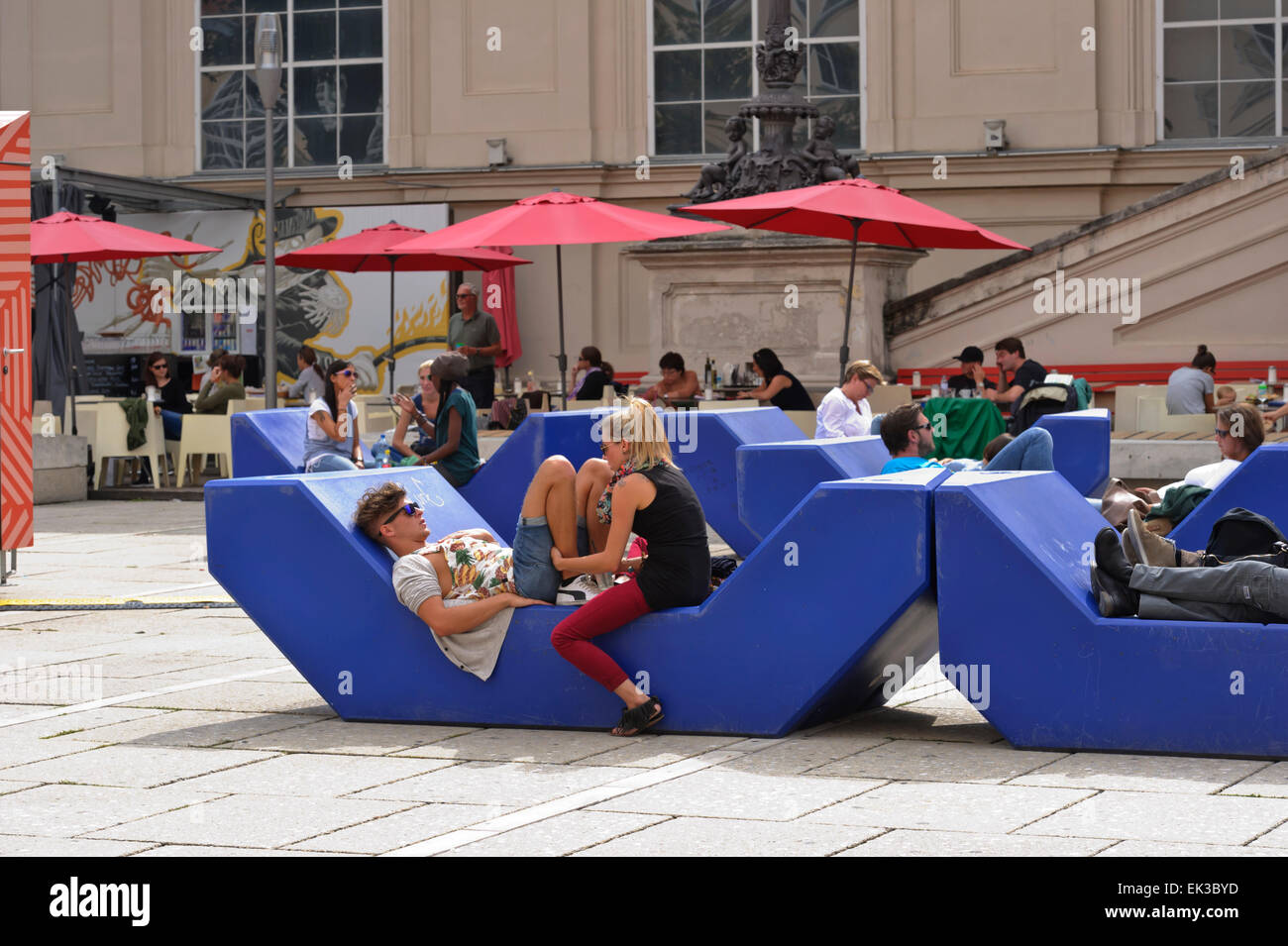 Der Hof QuartiersMuseum, Wien, Österreich. Stockfoto Der Hof QuartiersMuseum, Wien, Österreich. Stockfoto