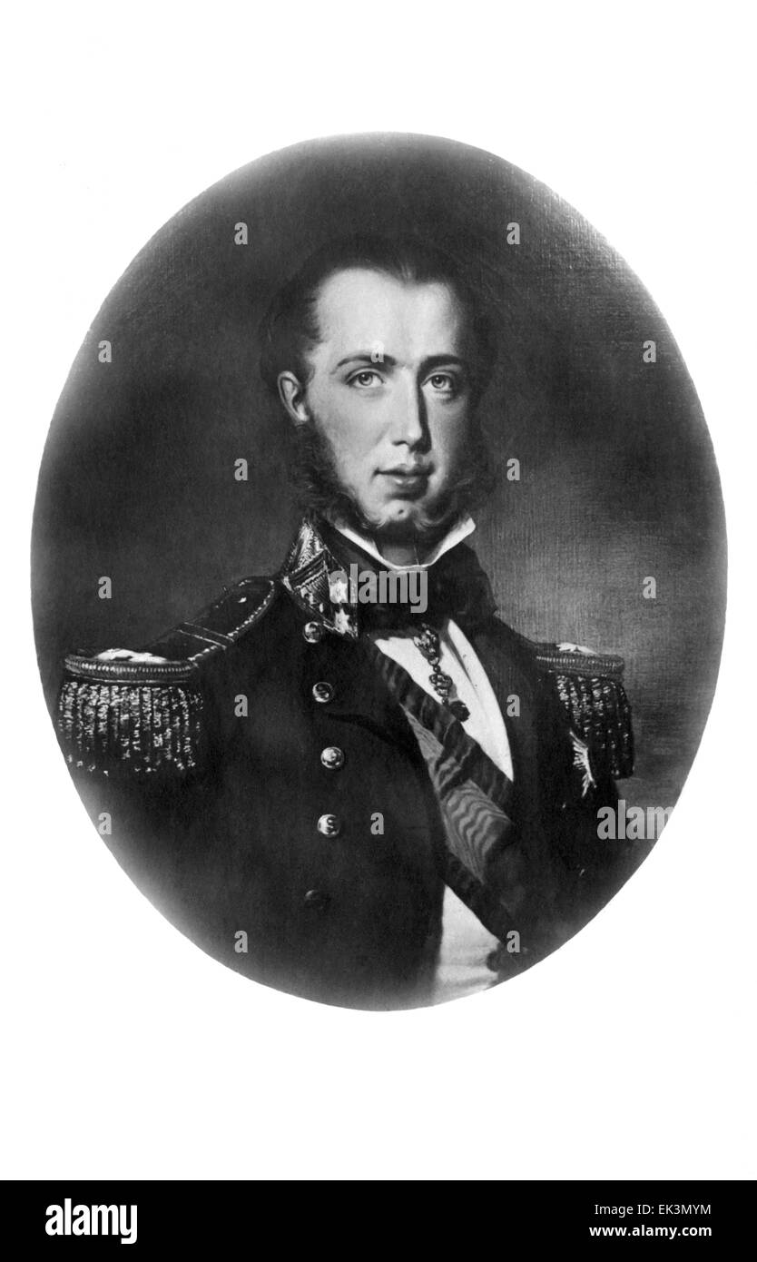 Maximilian i. von Mexiko, (aka Erzherzog Ferdinand Maximilian von Österreich), Portrait, ca. 1865 Stockfoto