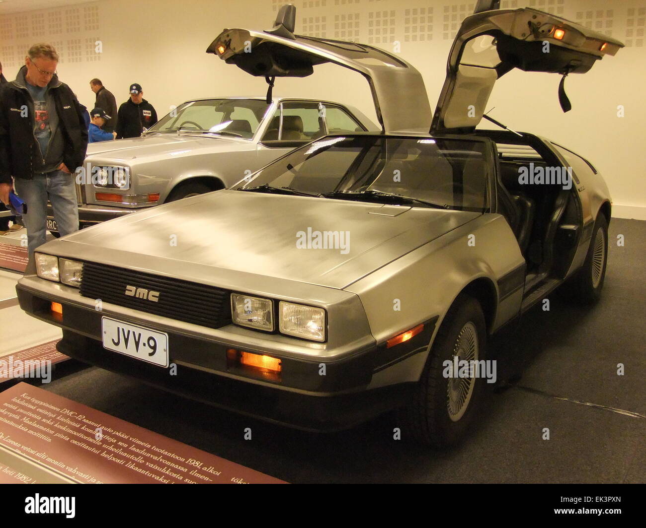 De Lorean, Nordirland Sportwagen mit Gulfwing Türen, Limitedproduction, selten, Renault V6-Motor Stockfoto