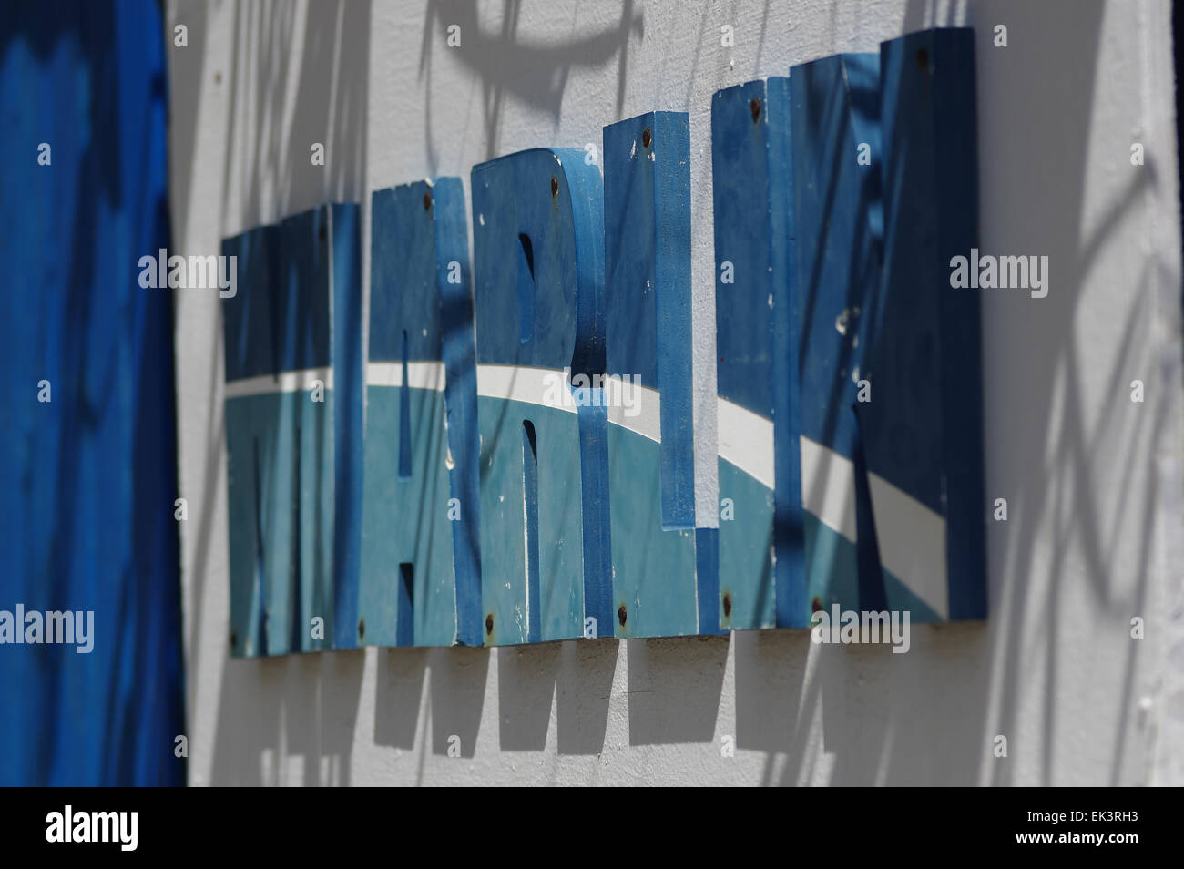 Tauchen, Surfen und Kiten Club, Cayo Coco, Kuba Stockfoto