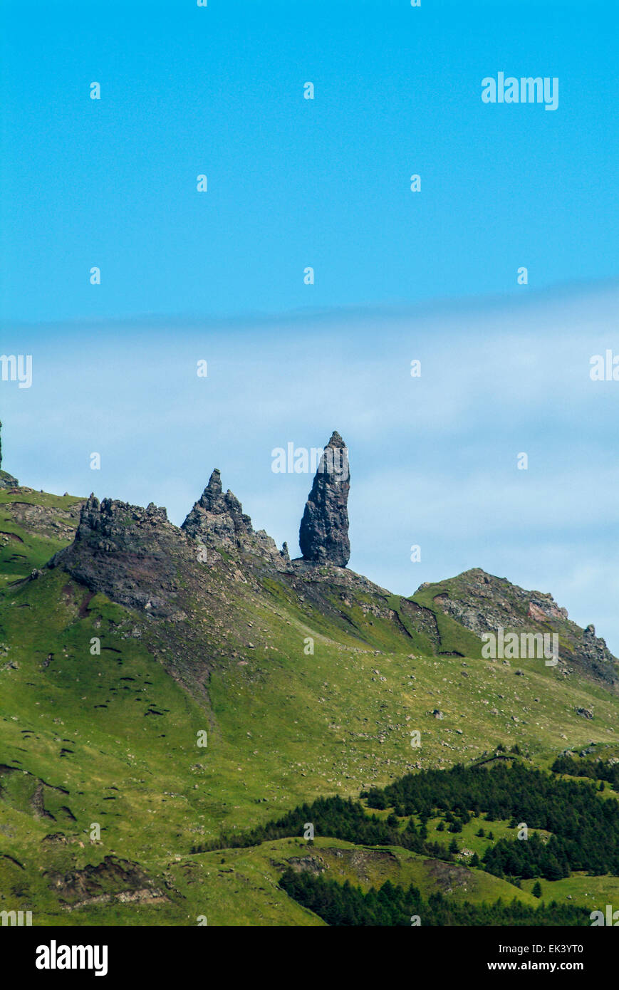 Der Old Man of Storr auf der Isle Of Skye Schottland-England-Europa Stockfoto