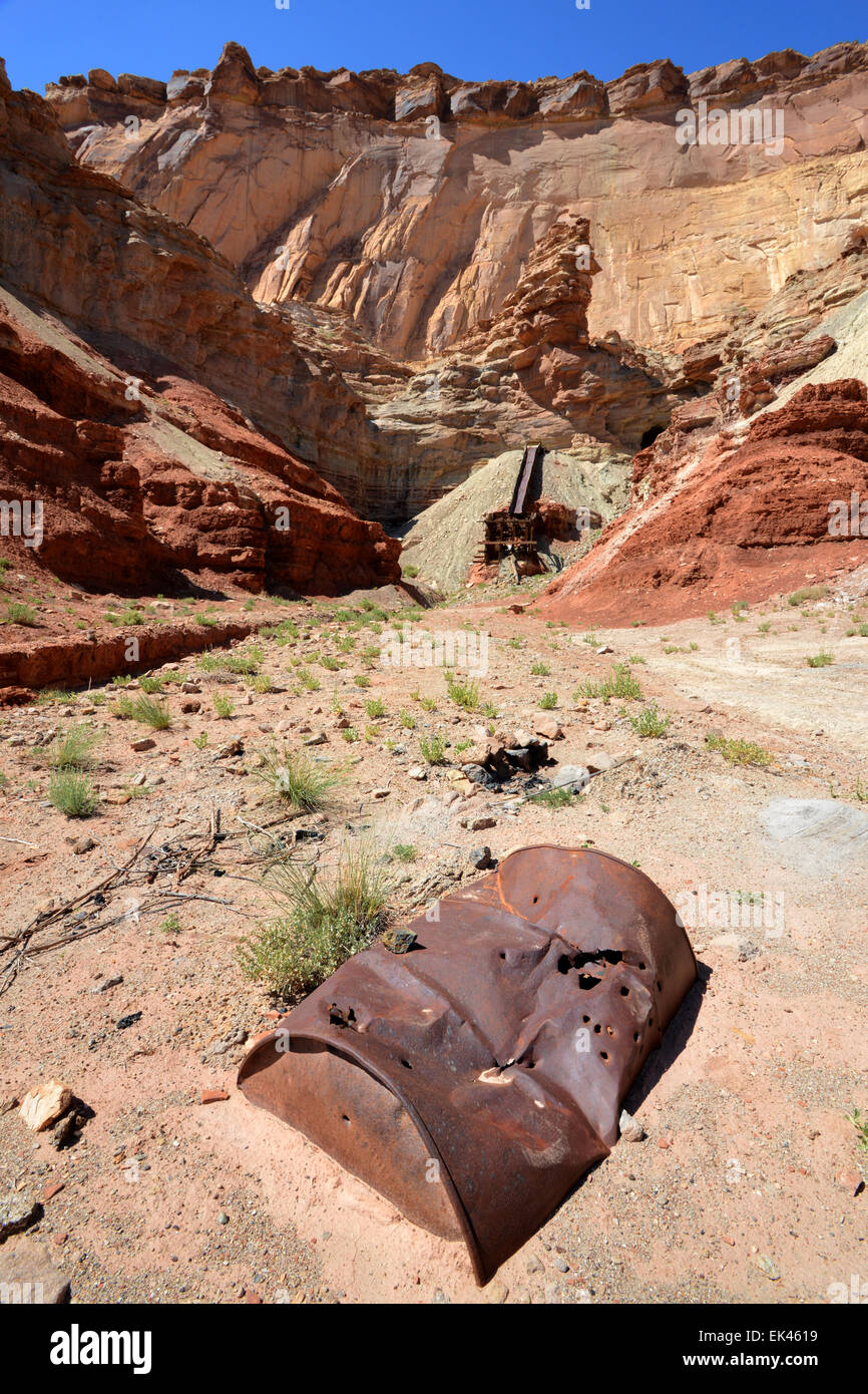 Dirty Devil Mine San Rafael Swell - Utah Stockfoto