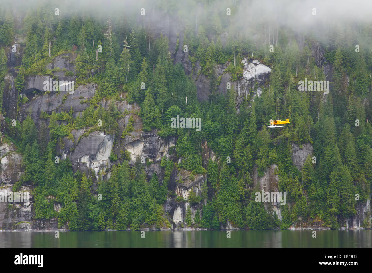 Misty Fjords Nationalmonument, Ketchikan, Alaska. Stockfoto