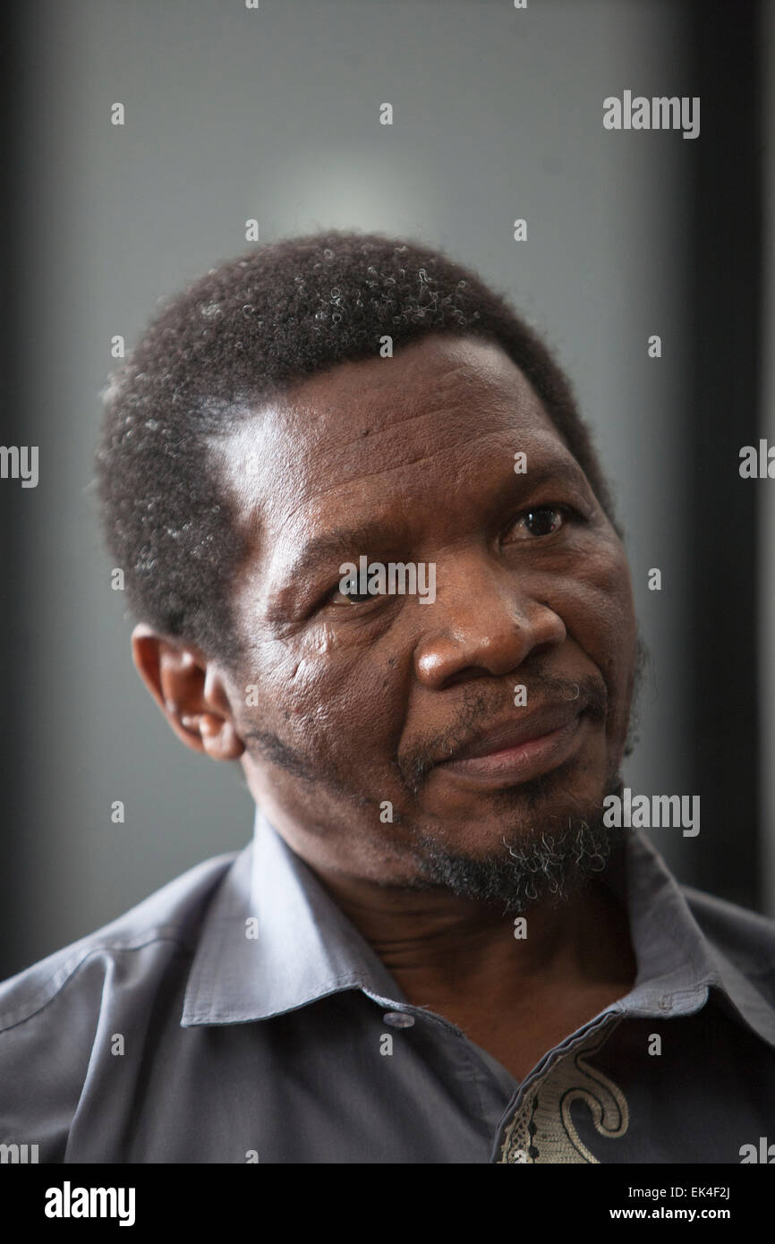 Mvuyo Tom (Vize-Kanzler an der Universität von Fort Hare) während des Interviews in seinem Büro in Alice, Eastern Cape. 13.08.14 Foto: 32-jährige Nkosi Stockfoto