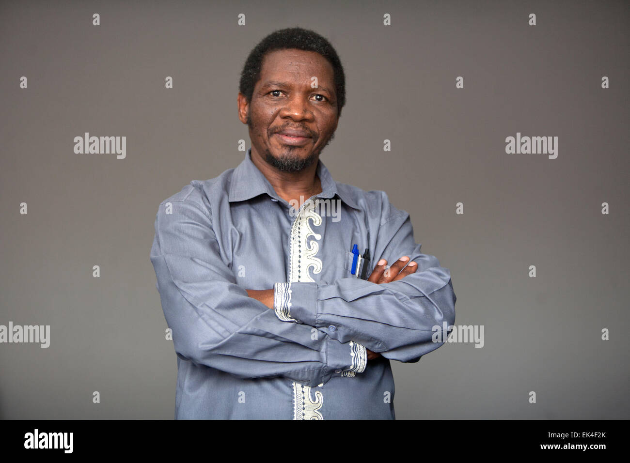 Mvuyo Tom (Vize-Kanzler an der Universität von Fort Hare) während des Interviews in seinem Büro in Alice, Eastern Cape. 13.08.14 Foto: 32-jährige Nkosi Stockfoto