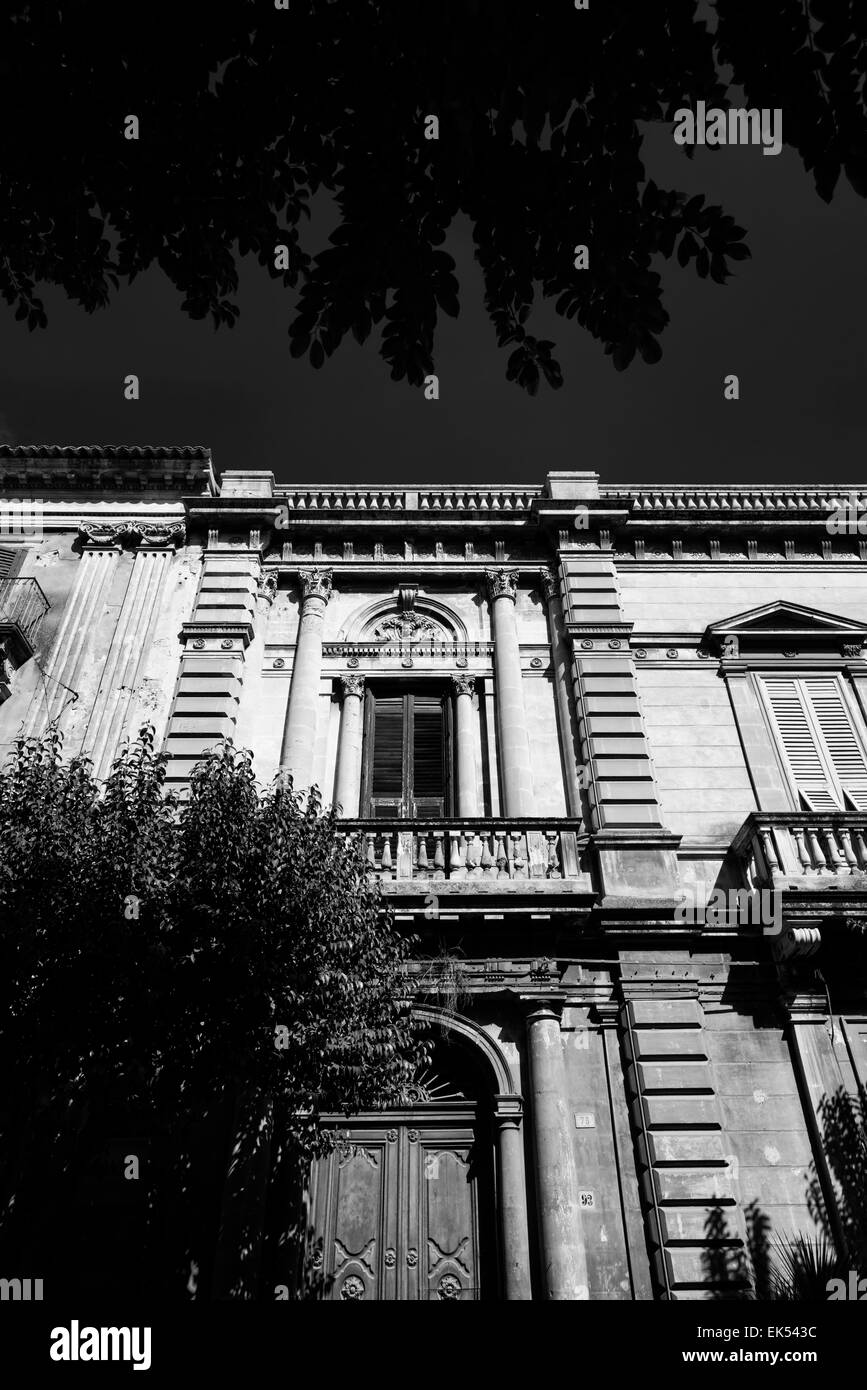 Italien, Sizilien, Ragusa, barocken Fassade Stockfoto