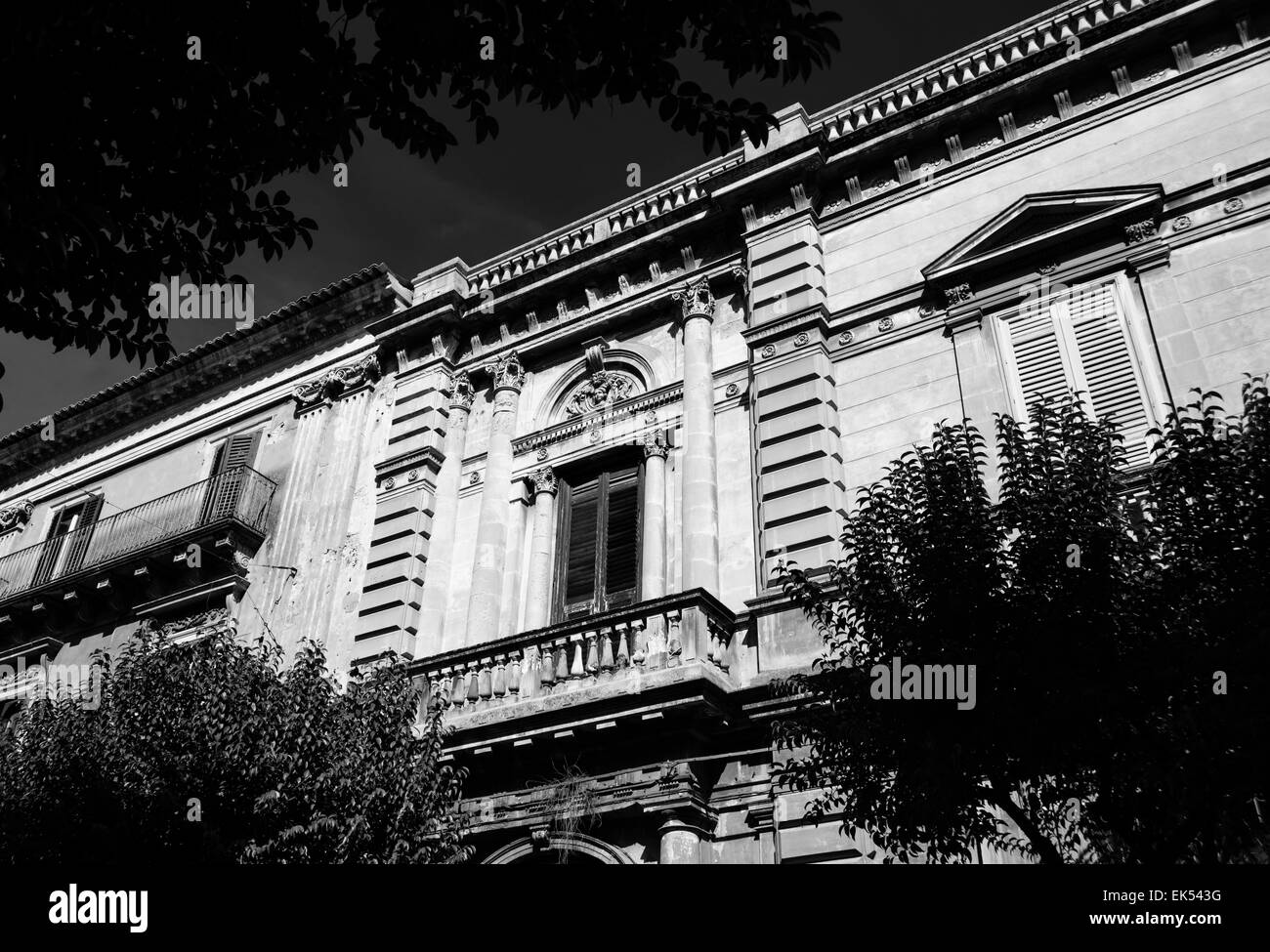 Italien, Sizilien, Ragusa, barocken Fassade Stockfoto