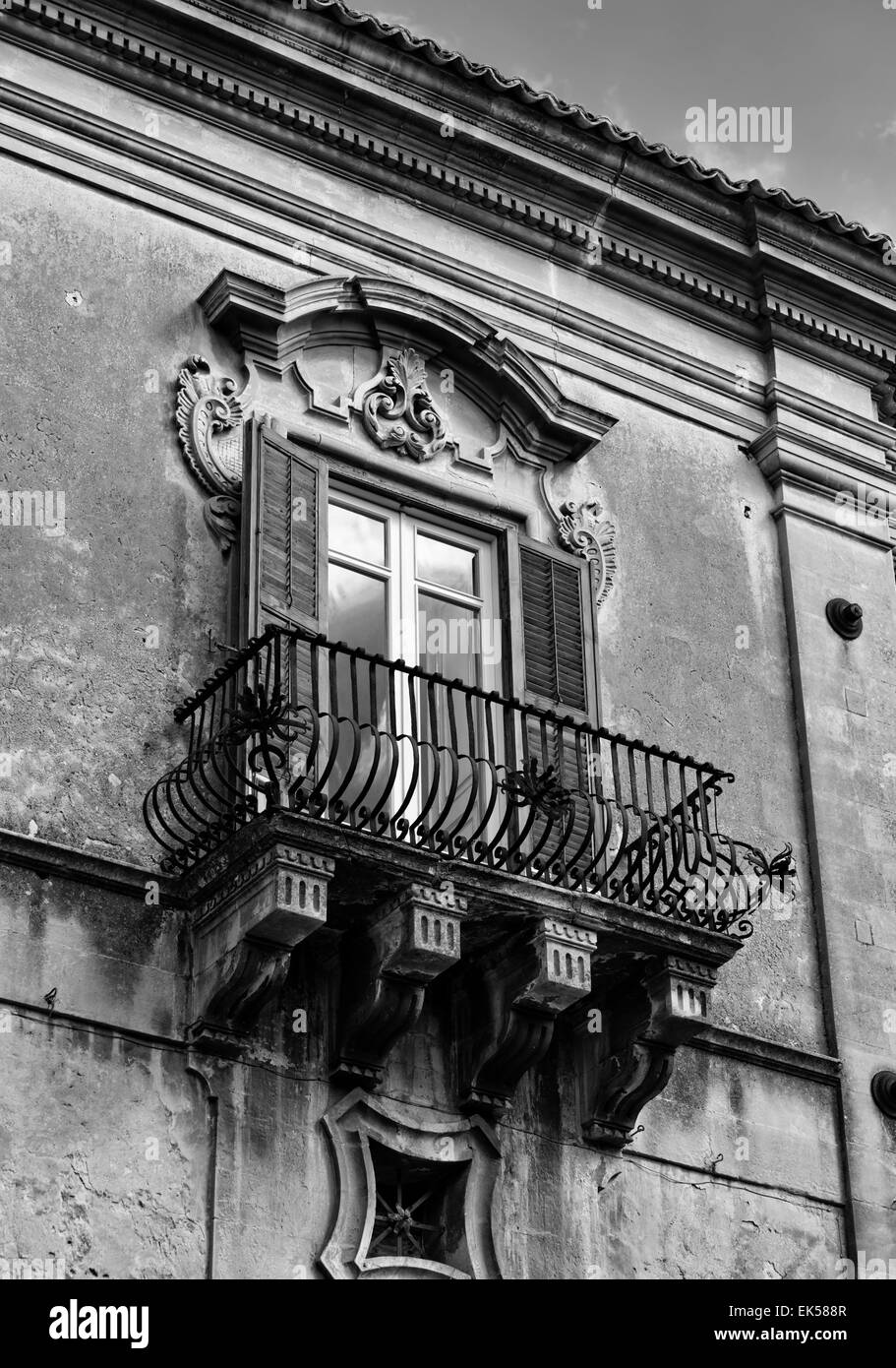 Italien, Sizilien, Ragusa, barocken Fassade Stockfoto