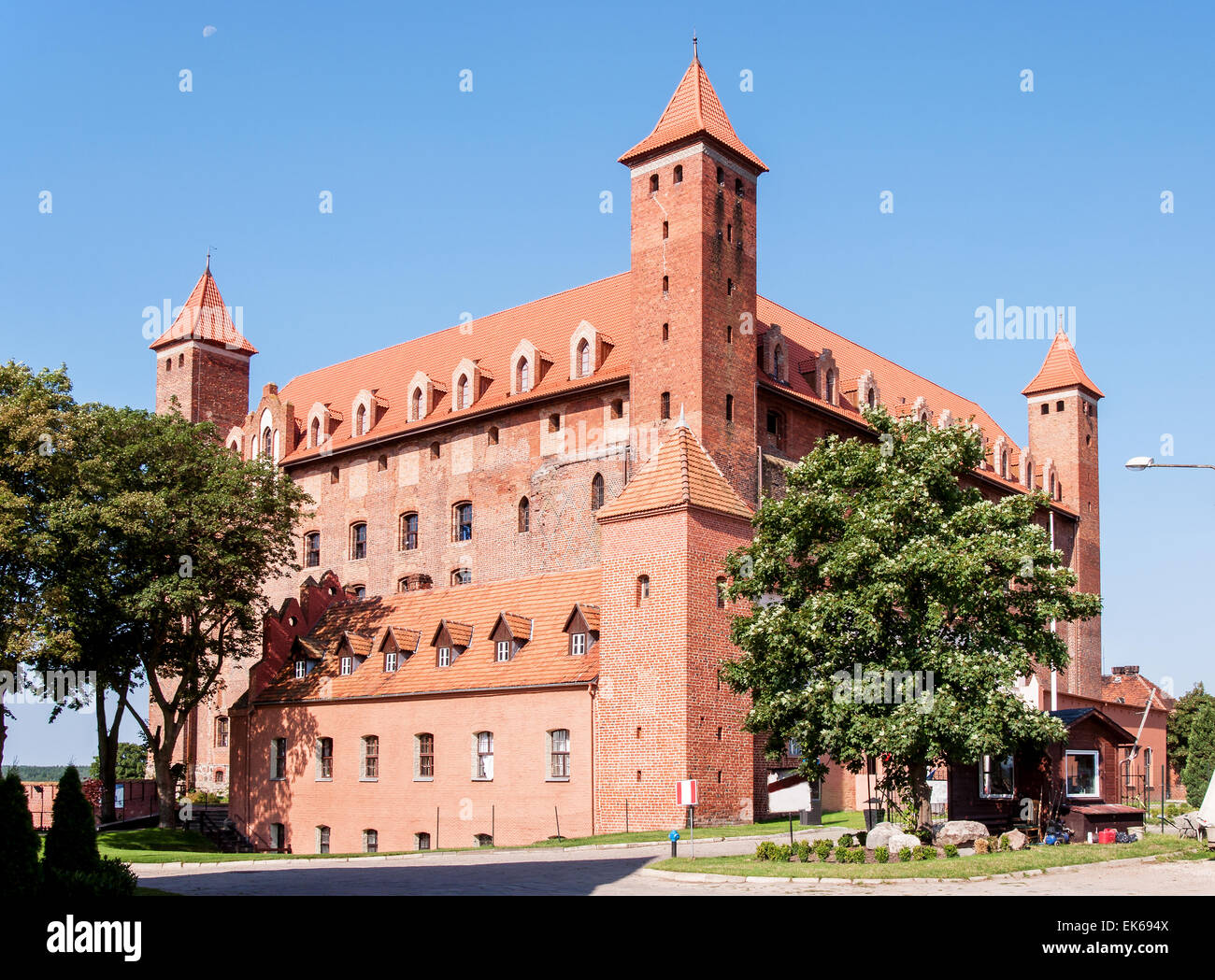 Mittelalterliche Burg der teutonischen Ritter in Gniew, Polen Stockfoto