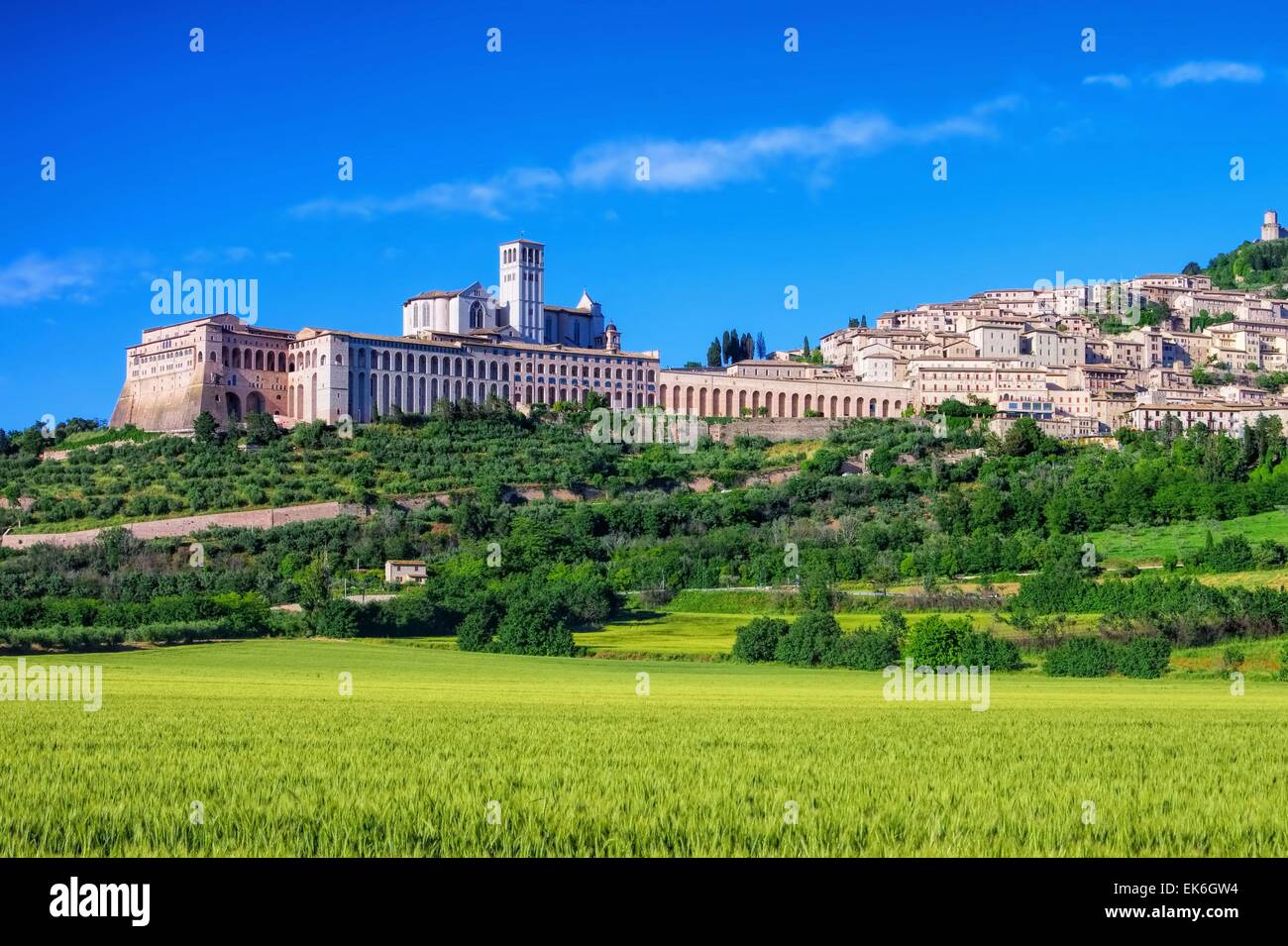 Assisi 26 Stockfoto