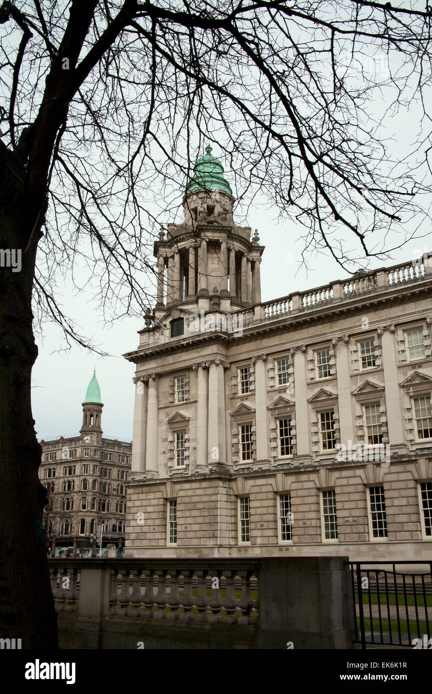 Belfast City Council, Donegall Square, Belfast, Grafschaft Antrim, Nordirland Stockfoto