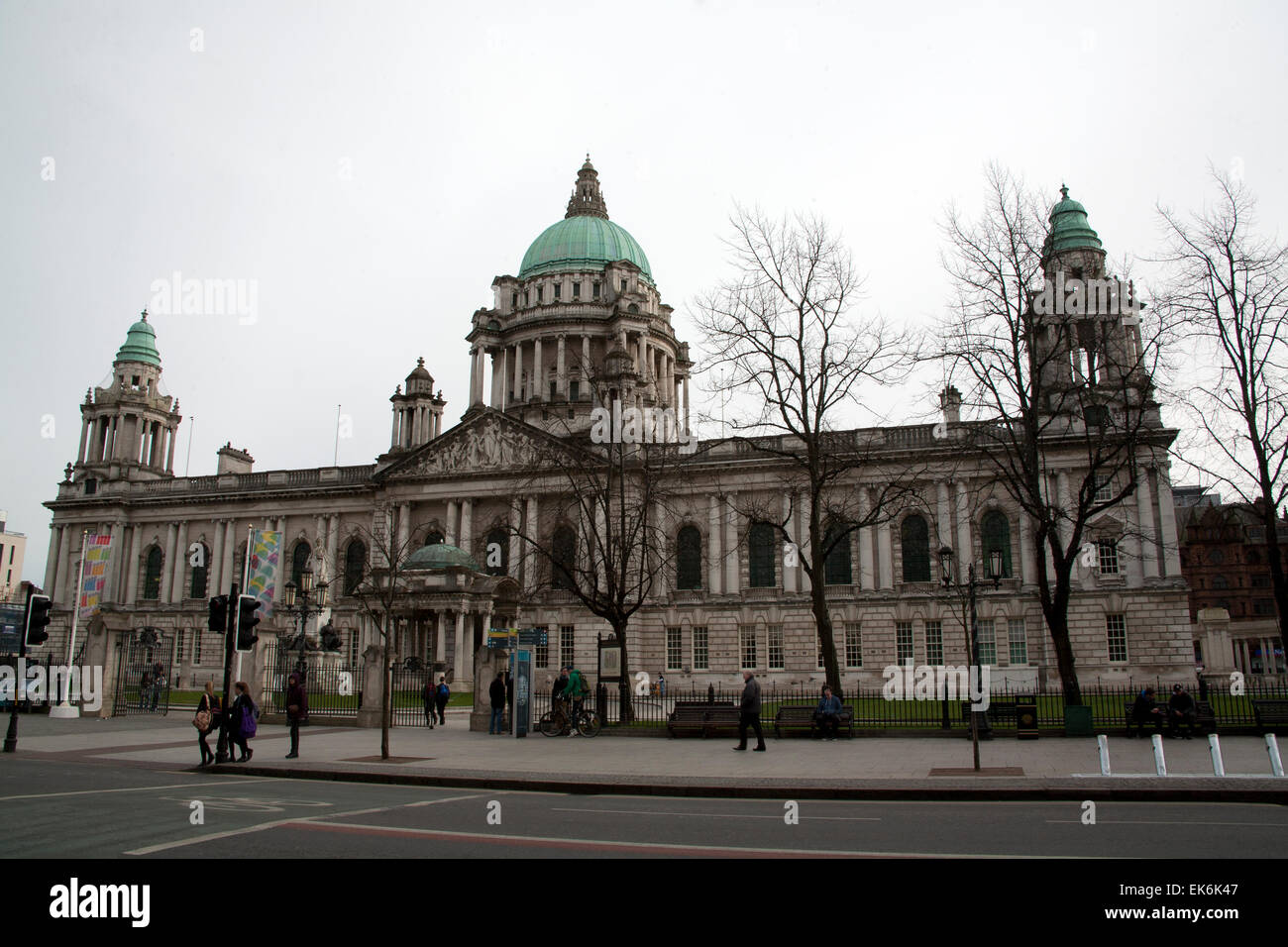 Belfast City Hall, City Council, Donegall Square, Belfast, County Antrim, Nordirland Stockfoto