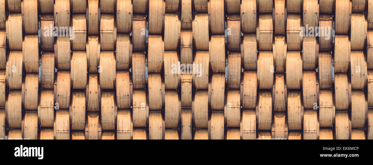 Stapel von chinesischen Bamboo Steamer zum Dämpfen von chinesischen Essens Stockfoto