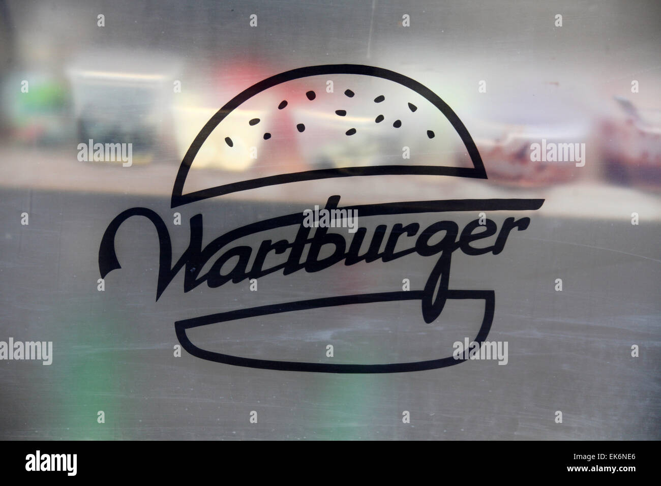 Wartburger Cafe in Breslau Stockfoto