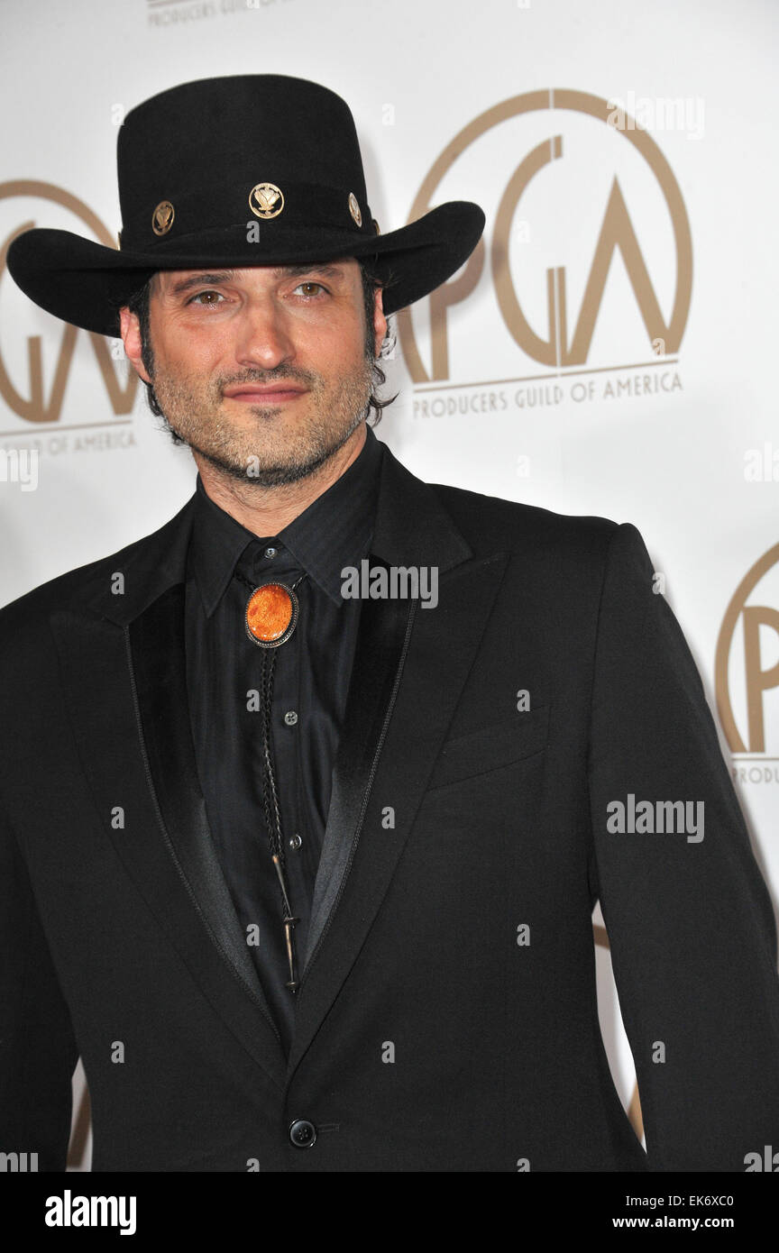 LOS ANGELES, CA - 26. Januar 2013: Robert Rodriguez auf der 2013 Producers Guild Awards im Beverly Hilton Hotel. Stockfoto