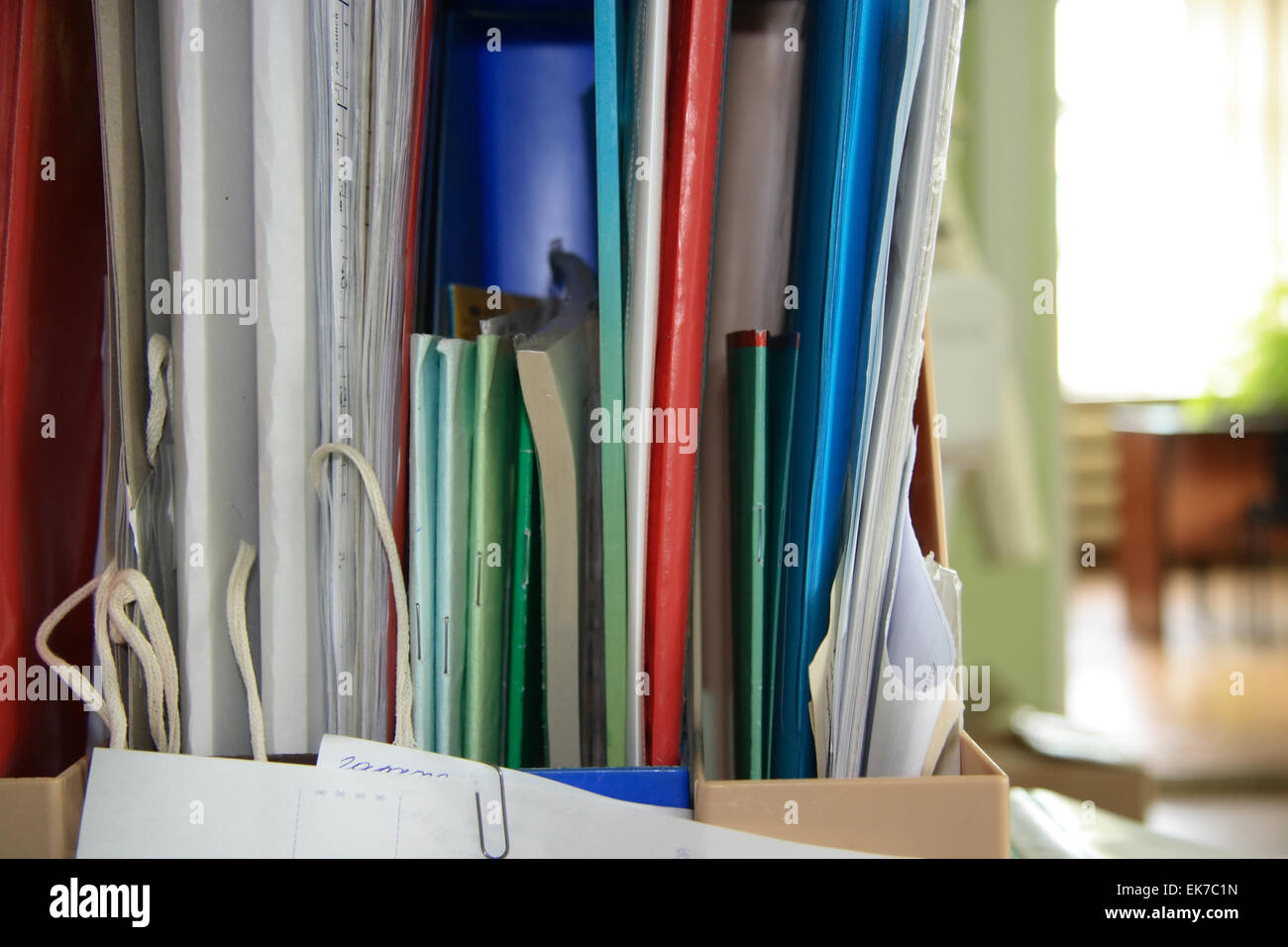 Büroarbeit Stockfoto
