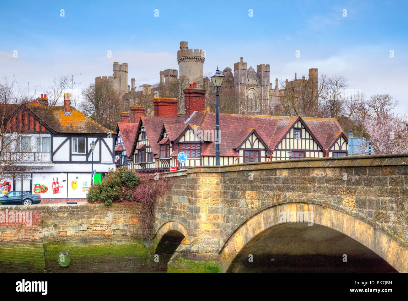 Arundel Castle, Arundel, Sussex, England, Vereinigtes Königreich Stockfoto