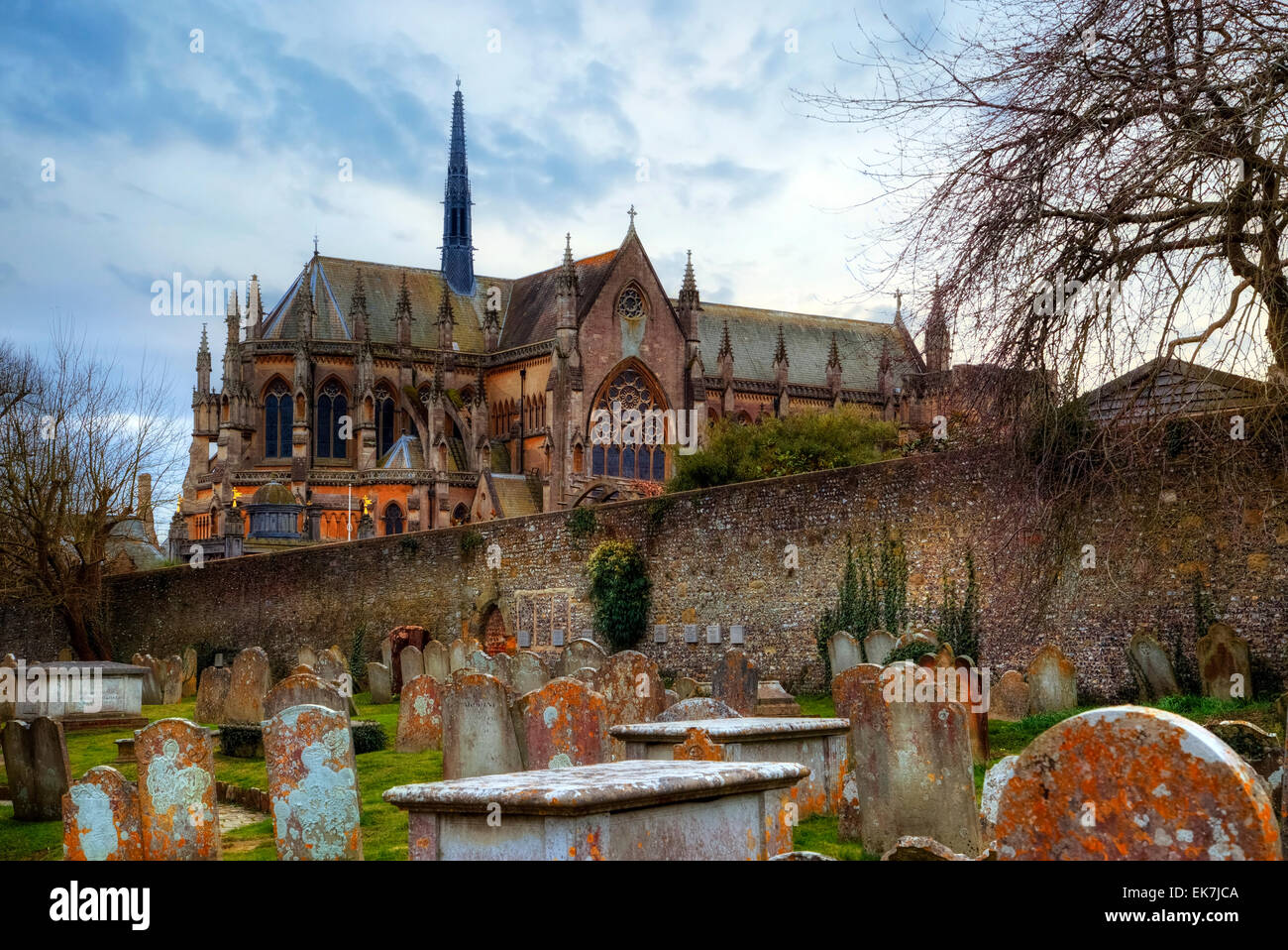 Arundel Kathedrale, Arundel, Sussex, Großbritannien Stockfoto