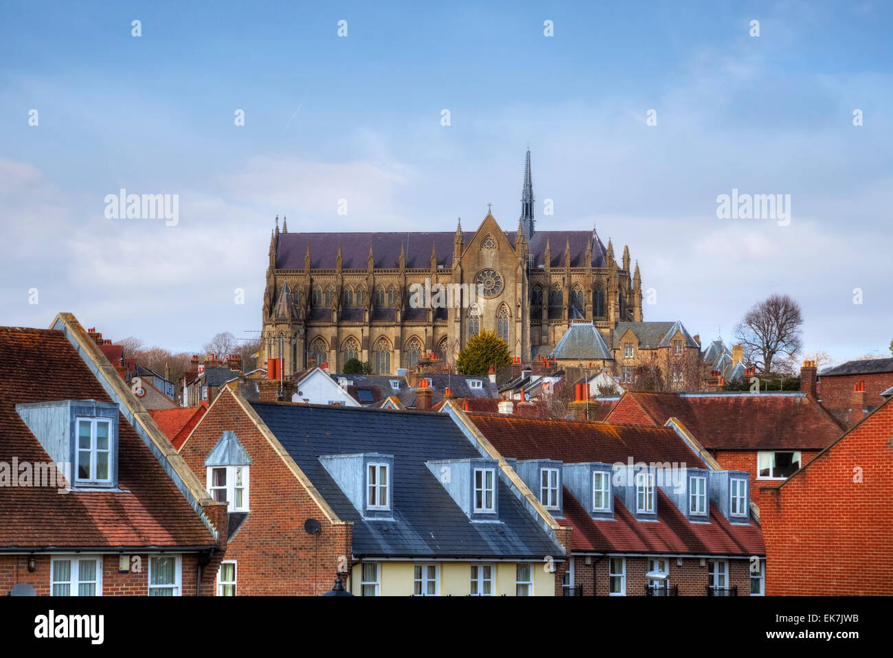 Arundel Kathedrale, Arundel, Sussex, Großbritannien Stockfoto