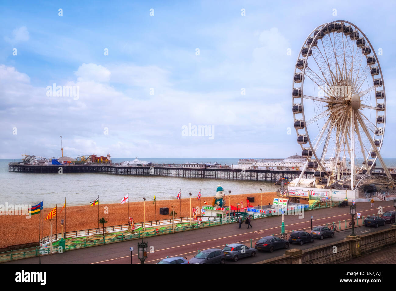 Pier von Brighton, Brighton, Sussex, England, Vereinigtes Königreich Stockfoto