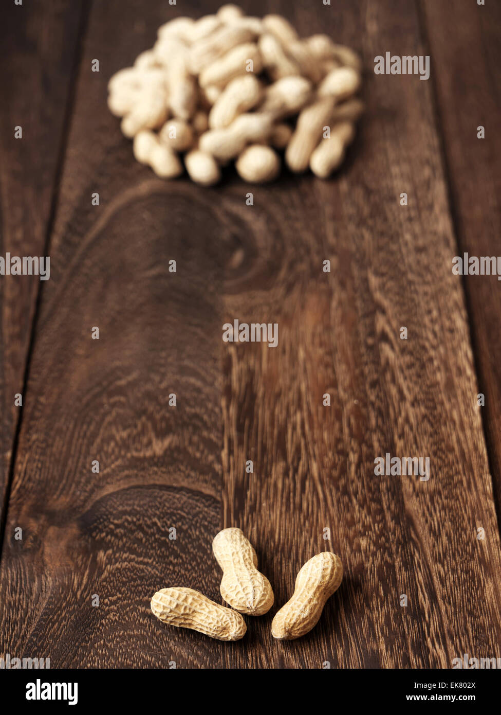 weniger und mehr Stockfoto