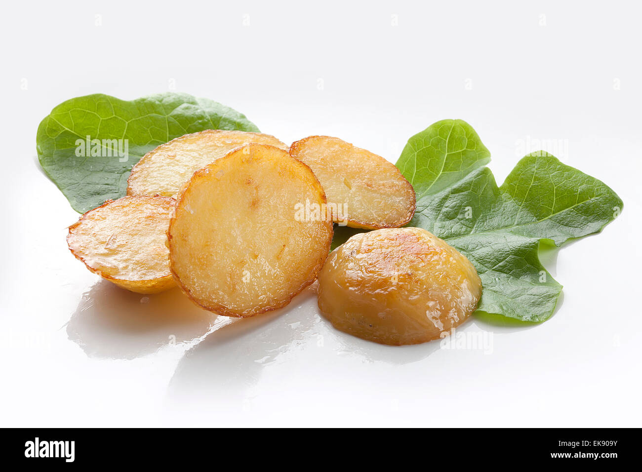 Gebratene Kartoffel Stockfoto