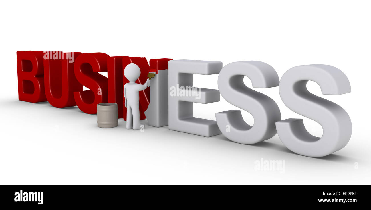 Erneuerte Geschäft Stockfoto