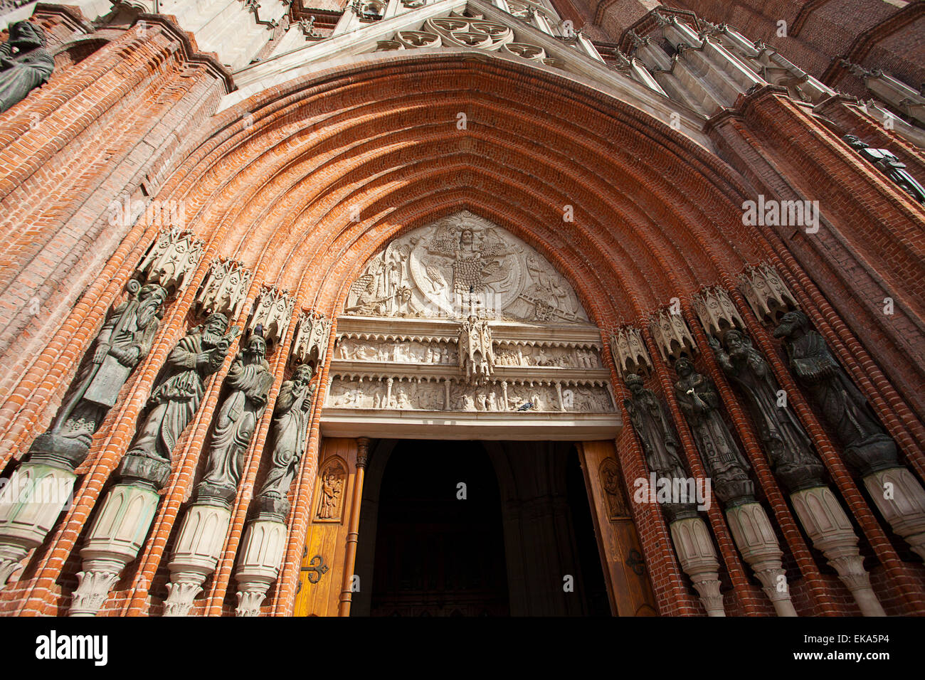 Die Kathedrale in der Stadt von La Plata, Argentinien Stockfoto