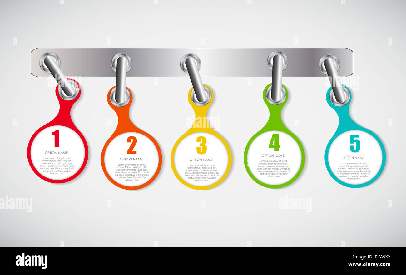 Infografik-Design-Elemente für Ihr Unternehmen Vektor Illustratio Stockfoto