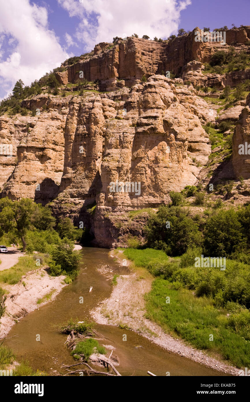 Der Gila River, Gila National Forest, NM, USA Stockfoto