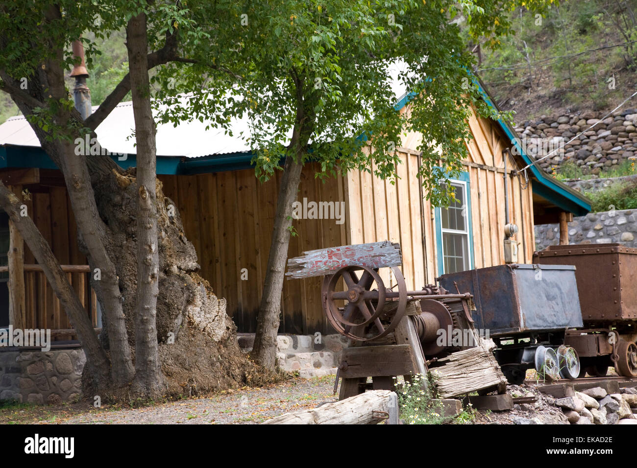 Mogollon, New Mexico, USA Stockfoto