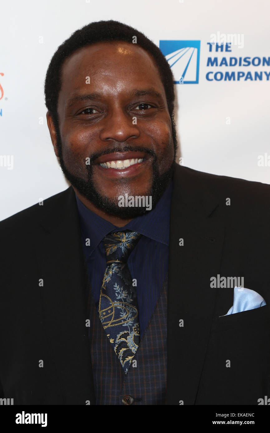 Chad Coleman besucht 2015 Garten der lacht Komödie nutzen im Clubbar and Grill im Madison Square Garden am 28. März. Stockfoto