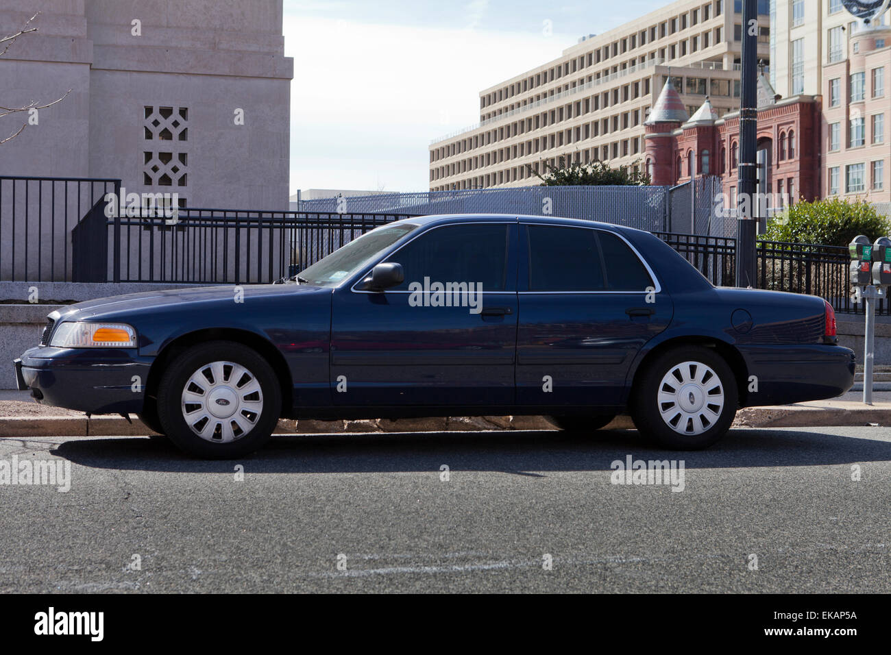 Unmarked Police Car (unmarkierte Polizei Fahrzeug) - USA Stockfoto