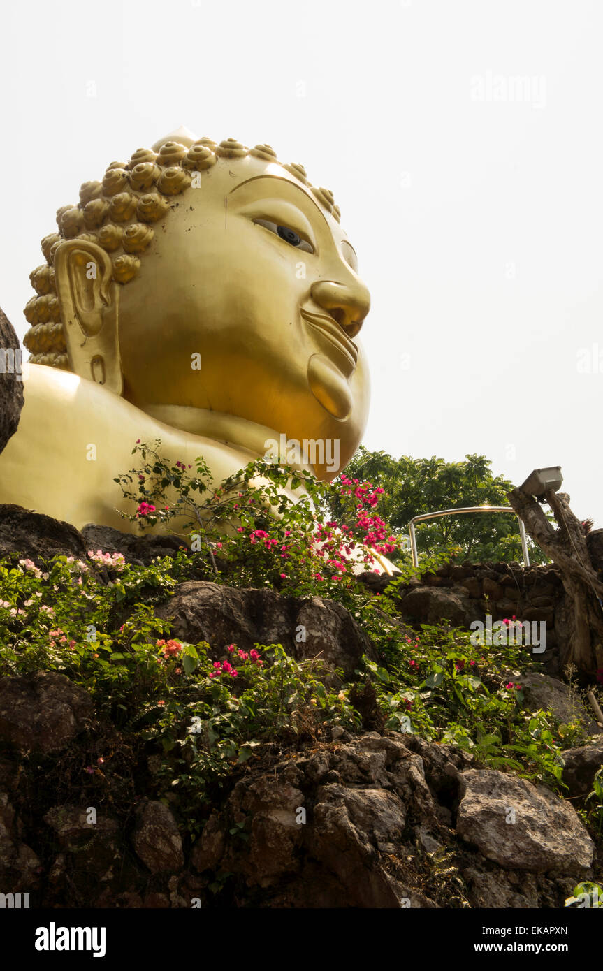 Bild von Buddha Buddhismus Tempel Anbetung Schrein Stockfoto